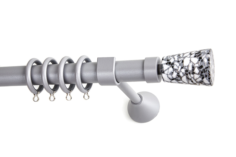 Anartisi Κουρτινόξυλο Φ25 'Marble Collection' Ionic MY 